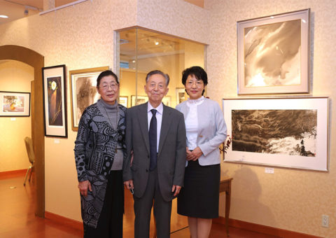 東京椿山莊画廊三人展2012年